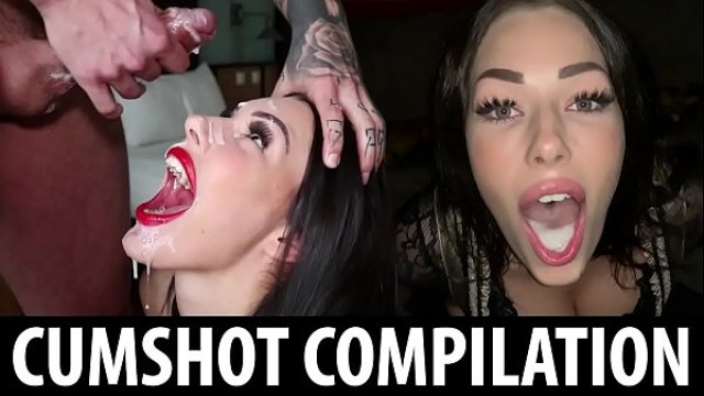 Good Sluts Don'T Dodge The Cum - Shaiden Rogue Facial &amp; Cumshot Compilation
