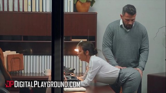 Busty (Alexis Fawx) Fucking Her Boss In The Office - Digital Playground